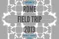 Rome Field Trip